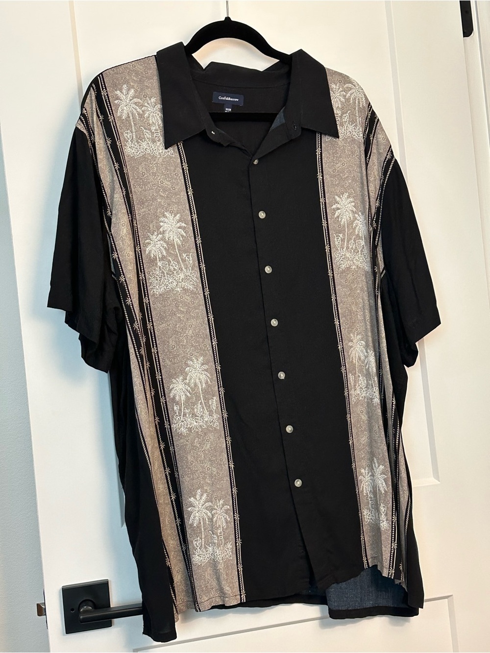 Men’s Croft & Barrow guayabera shirt. Size 3XL.